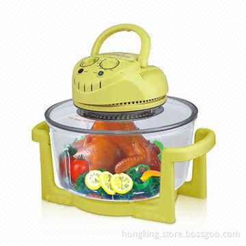 12L Halogen Oven with Broils, Roasts, Bakes, Toasters, Brown, Sear, Grills, BBQ, Fries, Steams
